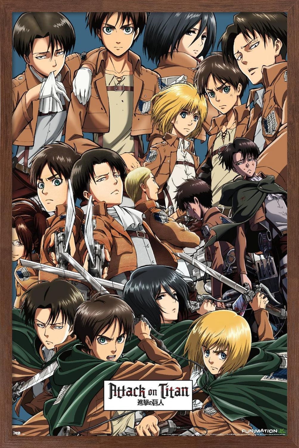 Attack on Titan - Collage Wall Poster, 22.375" x 34"