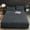 darkgray(1sheet+2pillowcase), variant on LEEYNEER Extra Soft Velvet Plush Queen Micro Fleece Sheet Set | Deluxe Microplush Non Pilling Sheets with Pillowcases  Lavish Sherpa Velvet Luxe Collection 59x78in