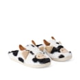 thumbnail image 3 of George Women's Plush Cow Slippers, 3 of 4