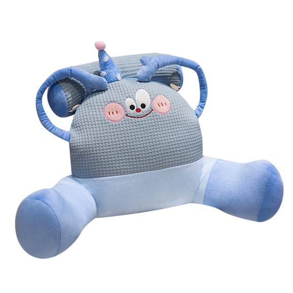 Oliegs Cute Eye Lumbar Pillow Soft Back Cushion For Bed Sofa Dorm & Car Reading Pillow For Kids & Adults