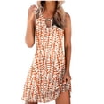 thumbnail image 2 of EQWLJWE Robes d'Été pour Femmes 2023 Maxi Mode Femmes Décontracté Aguichant Col Rond Robes Imprimées Été Robe Sans Manches à Enfiler Robes d'Été pour Femmes 2023, 2 of 5