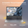 thumbnail image 3 of Lenovo Thinkbook 15 15.6" FHD IPS Business Laptop, AMD Ryzen 7-5825U, 40GB RAM, 2TB PCIe SSD, AMD Radeon Graphics, Fingerprint Reader, Windows 11 Pro, Black, 32GB Hotface USB Card, 3 of 8