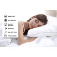 thumbnail image 4 of 400 Thread Count 3 Piece ( 1-Fitted Sheet + 2 - Pillow Cases ) Fitted Sheet 15 Inch Deep Pocket 100% Egyptian Cotton Stripe Pattern, 4 of 4