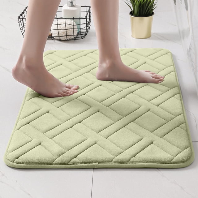 Clearance Sale! Gspmoly Home Bathroom Absorbent Floor Mat Is Machine Washable Soft Comfortable and Quickly Absorbs Water Ensuring Stable and Non Slip Bathroom Floor Mat Clearance Sale