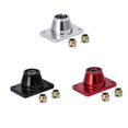 thumbnail image 2 of Langgg Cars Shift Knob Lever Base Shifter Kit Small Wearable High Fit Easy Installation Knob Accessories Repairing Shop Black Silver, 2 of 6