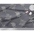 thumbnail image 3 of Soimoi Moss Georgette Fabric Floral Block Print Fabric by The Yard 42 Inch Wide, 3 of 3