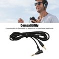 thumbnail image 3 of Headphone Sound Cable, Nylon Outer Layer Replacement Sound Cord Lossless Sound Transmission Professional OFC Core 4.9ft  for Headphone Accessories, 3 of 8
