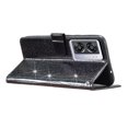 thumbnail image 3 of Compatible with OnePlus Nord N300 Sparkling Glitter Wallet Case with Card Pocket Flip Cover, 3 of 5