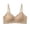 Khaki, variant on Full Coverage Wireless T Shirt Bra for Allday Comfort with Superior Support Seamless Underwear for Large in Everyday Home Wear