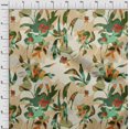 thumbnail image 4 of oneOone Rayon Green Fabric Abstract Ink Texture Craft Projects Decor Fabric Printed By The Yard 56 Inch Wide, 4 of 5