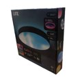 thumbnail image 3 of LIFX 15 in. Matte Black Indoor Selectable LED Flush Mount Multi-Colour Smart WiFi Ceiling Light Works Alexa/Hey Google/HomeKit, 3 of 7