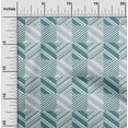 thumbnail image 1 of oneOone Cotton Silk Fabric Stripe Geometric Print Fabric BTY 42 Inch Wide, 1 of 4