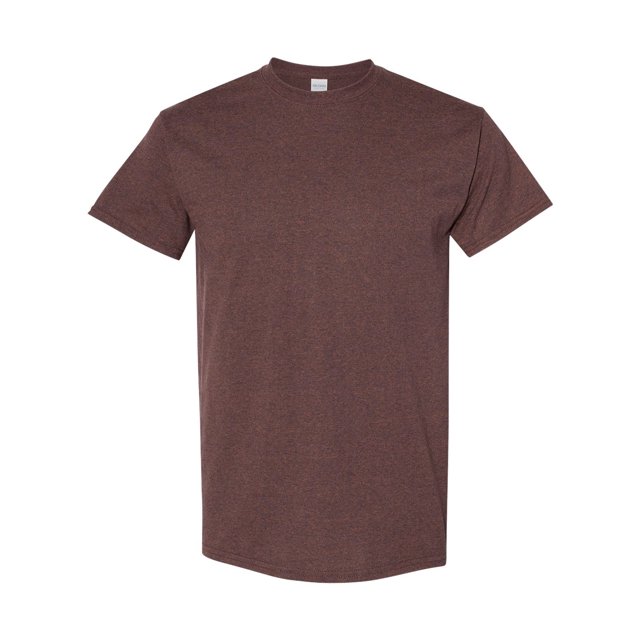 T-Shirt en Coton Épais, m, Roux