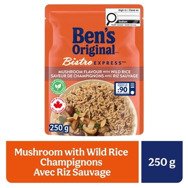 BEN'S ORIGINAL BISTRO EXPRESS Long Grain & Wild Rice Mushroom Side Dish 250g
