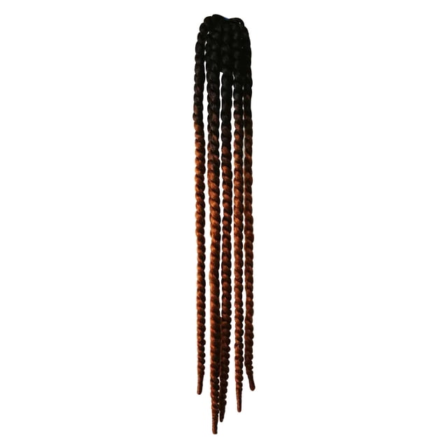Motorcycle Personality Cool Motorcycle Balance Car Dirty Braid Helmet Braid Helmet Wig,B