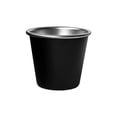 thumbnail image 3 of Stainless Steel Cup Stackable Drinkware Metal Drinking Glasses for Beach Bar Small Black, 3 of 7