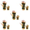 thumbnail image 3 of Decodeary 2pieces Stay Comfortable And Stylish With Breathable Gym Gloves Lightweight Yellow S 5Set, 3 of 6