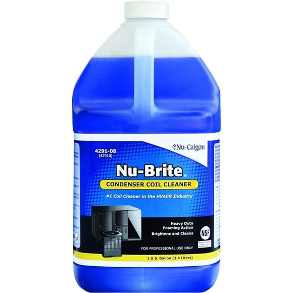 Nu-Calgon 429108 Nu-Brite, 1-Gallon Condenser Coil Cleaner