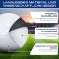 thumbnail image 2 of Transemion Versatile Autograph Soccer Ball For All Ages And Abilities White RELIABLE AIR, 2 of 6