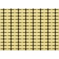 thumbnail image 1 of Ahgly Company Machine Washable Indoor Rectangle Transitional Mustard Yellow Area Rugs, 4' x 6', 1 of 7