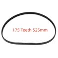 thumbnail image 2 of BUYISI 160-191 Teeth 480-573MM Multiple Sizes Bread Maker Belt Kitchen Replace Repair Parts Replacement Rubber 175T, 2 of 5