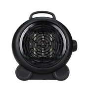 TIMIFIS Space Heater Home Essentials 300W Mini Electric Fan Heater, 3 Seconds Fast Heat 2 Mode Heater, Winter Portable Electric Swing Heater Tower, Warmer Heater