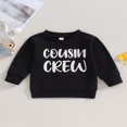 thumbnail image 2 of MesaSe Long Sleeve Hoodie with Letters Print for Boys, 2 of 8