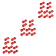thumbnail image 4 of facefd 1/2/3/5 10 Pcs Clips de Style S pour Câble de Frein Guide de Tuyau de Boucle Vélo Rouge 10 Pcs 3 Pcs, 4 of 6