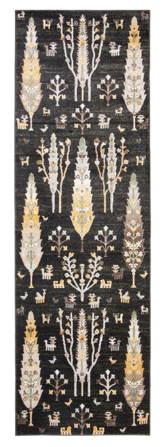 ECARPET Washable Boho Chic Area Rug for Bedroom, Living Room