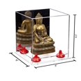 thumbnail image 4 of Better Display Cases Versatile Acrylic Display Case - Small Rectangle Box with Mirror, Red Risers and Clear Base 8" x 8" x 8.5" (A015-RR), 4 of 4