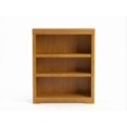 thumbnail image 1 of 3-Tier Rustic Brown Wooden Bookshelf - Adjustable Wide Bookcase with Open Shelves, Anti-Tip & Anti-Slip, Tall Display Storage for Home Office, Living Room, 1 of 2