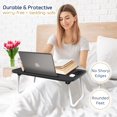 thumbnail image 3 of Nestl  Adjustable Laptop Bed Tray Table - Portable Lap Desk with Foldable Legs - Space Saving Lapdesk Large Large, 3 of 5