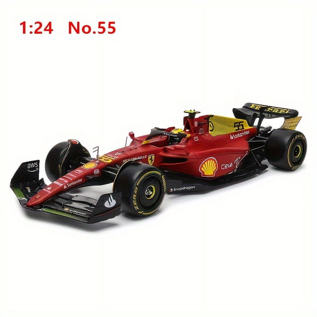 Burago 1:24 2023 F1-75 75th Anniversary #16 And #55 Model Cars Formula Car Static