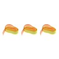 thumbnail image 2 of Transemion Anti Slip Racket Roll Tennis Handle Grip Wrap Tape Fluorescent Yellow 110x2.5x0.2CM 3Set, 2 of 6