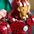 thumbnail image 4 of LEGO Marvel Le Buste d’Iron Man MK 4, Modèle à Construire pour Adultes avec Figurine 76327, 4 of 7