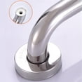 thumbnail image 2 of tamizeot Shower Balance Bar with Textured Handle Stainless Steel Bathroom Handrail Professional Hand Grip for Hotel Toilet No.3, 2 of 6