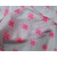 thumbnail image 4 of oneOone Silk Tabby Fabric Floral Block Print Fabric By Yard 42 Inch Wide, 4 of 4