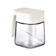 thumbnail image 1 of Glass Jar with Lid,Glass Jars with Lids Glass Condiment Spice Jar 300Ml Condiment Jar Spice Container with Spoon Clear Glass Condiment Canister for Sugar Pepper for Kitchen Counter, 1 of 7