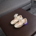 thumbnail image 2 of TIMIFIS Princess Shoes Toddler Dress Shoes Flower Slippers Princess Mary Low Heels - Spring, 2 of 5