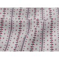 thumbnail image 4 of oneOone Viscose Jersey Fabric Diamond & Triangle Geometric Printed Fabric 1 Yard 60 Inches Wide, 4 of 4