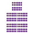 thumbnail image 2 of Transemion 24pieces Effective Decoration Balls Easy To Christmas Essentials Durable purple 5Set, 2 of 6