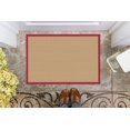 thumbnail image 3 of Athena Sisal & Red 1'10" x 2'10" Accent Rug, 3 of 4