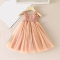 thumbnail image 2 of Yanlir Robe Princesse Imprimée Sans Manches à la Mode pour Fille, Mignonne et Respirante, Robe de Fête, Tenue d'Été à Col Rond pour la Maison des Enfants, Chemise de Nuit et Tenue Décontractée (Jaune#1, 1-2 Ans), 2 of 6