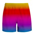 thumbnail image 5 of Teissuly Shorts d'Été Rabais Hommes Décontractés Mode Shorts Dégradés avec Poches Taille Élastique Pantalons de Plage, 5 of 5