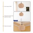 thumbnail image 2 of Base de Lampe en Rotin Tressé Base de Lampe Décorative Accessoire de Lampe Délicat Support de Lampe, 2 of 7