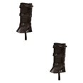 thumbnail image 3 of Yinanstore Pirate Boot Tops Shoes Covers Gift, Comfortable Medieval Boot Covers for Cosplay Coffee, 3 of 7