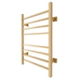 thumbnail image 4 of Sierra Towel Warmer, Polished Gold, Dual Connection, 8 Bars, 4 of 6