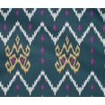 thumbnail image 4 of oneOone Cotton Flex Fabric Paisley & Chevron Ikat Print Fabric By Yard 40 Inch Wide, 4 of 4