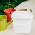 thumbnail image 4 of Shisuyan Plastic Bucket with Handle and Lid Reusable Water Bucket Container Portable Bucket (2L), 4 of 9