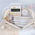 thumbnail image 4 of LSLJS Clear Pencil Pouch, Clear Pencil Case, Pencil Bags, Clear Pouch, Transparent Large Capacity Visible Pencil Case, Mini Student Stationery Bag, 4 of 8